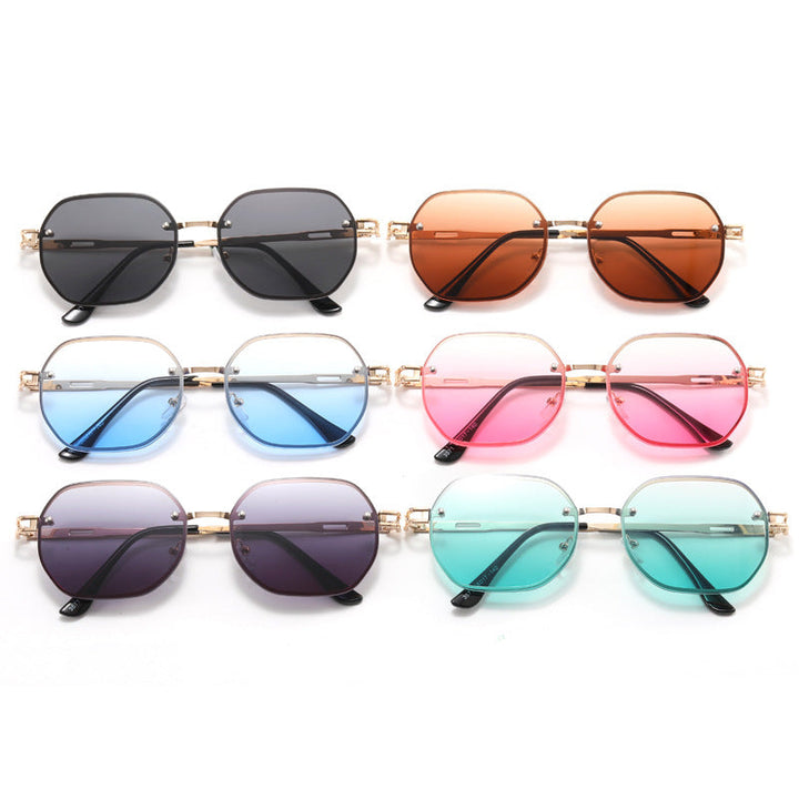 Women's designer sunglasses in modern octagonal design Kalsten