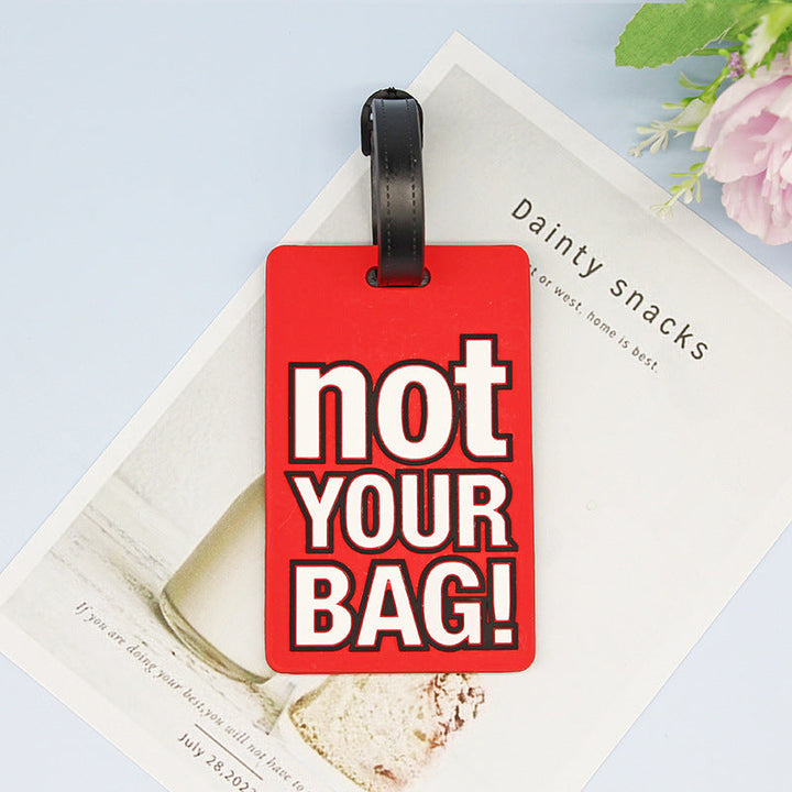 Unisex Luggage Tag with Humorous Design Kalsten