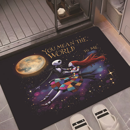 Scary Horror-Themed Floor Mat Acalora