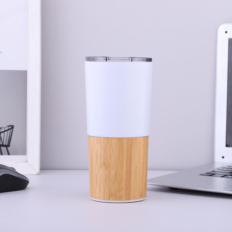 Women eco-friendly coffee mug with bamboo look Kalsten