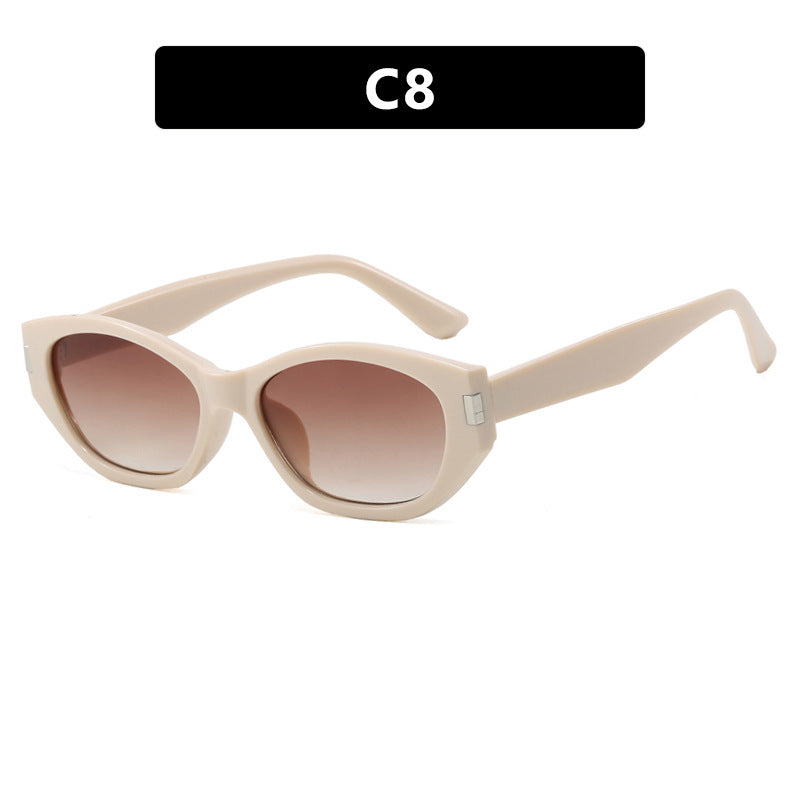 Ladies fashionable cat-eye sunglasses with elegant lenses Kalsten