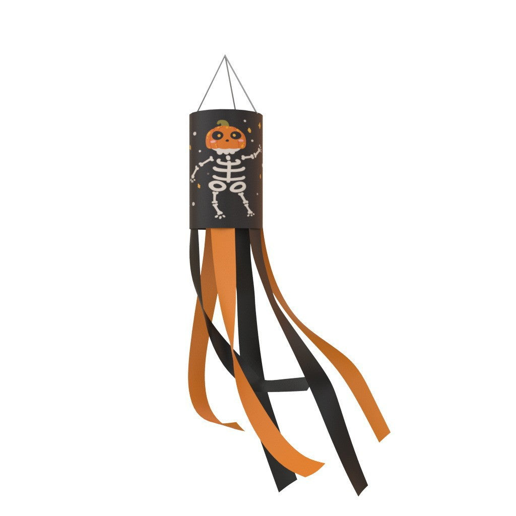Unisex nan patriotic American flag windsock with long trailing streamers and reinforced hanging loop Kalsten