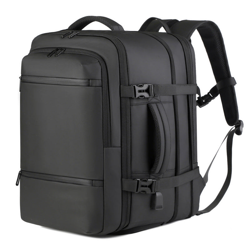 Multifunctional backpack with ergonomic design and multiple secure compartments Kalsten