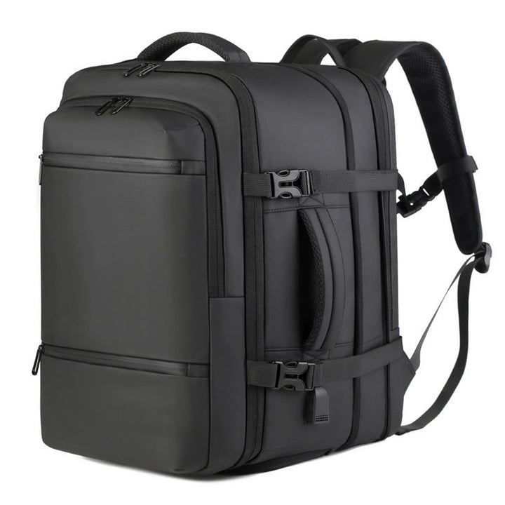 Multifunctional backpack with ergonomic design and multiple secure compartments Kalsten