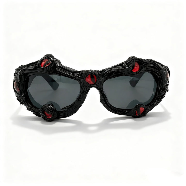 Women's creative designer sunglasses with extravagant 3D elements Kalsten