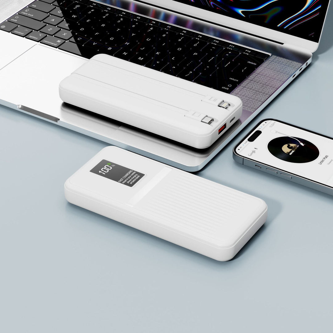 Portable power bank with state-of-the-art fast charging technology and digital display Kalsten