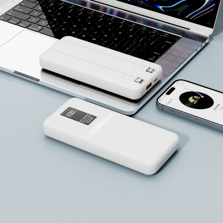 Portable power bank with state-of-the-art fast charging technology and digital display Kalsten
