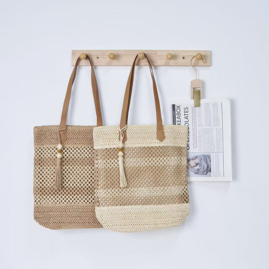Handmade net beach bag Kalsten