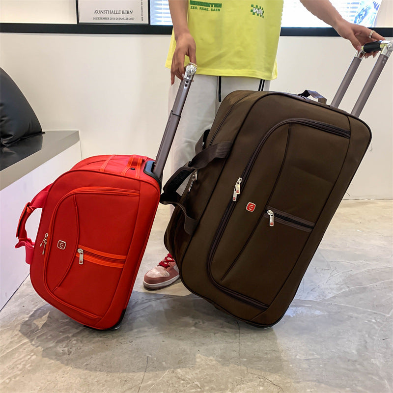 Sporty travel bag with multifunctional compartment design Kalsten