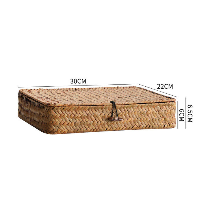 Unisex Handwoven Storage Box with Lid Kalsten