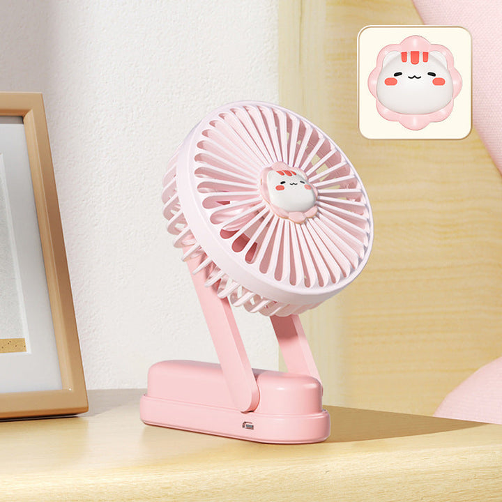 Women's Portable Mini Fan with Creative Designs Kalsten