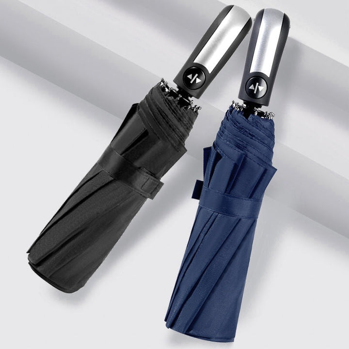Women's foldable umbrella with 12 sturdy ribs and elegant design Kalsten