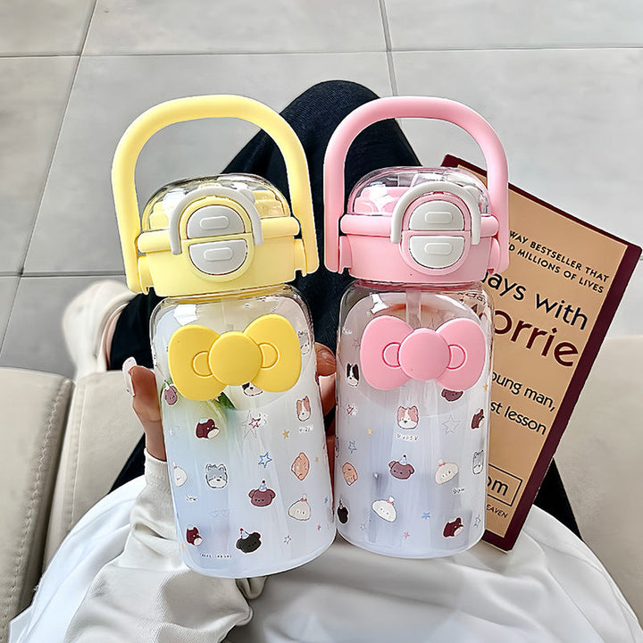 Women's child-friendly drinking bottle with cheerful design Kalsten