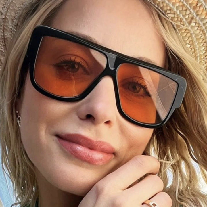 Ladies square sunglasses with distinctive frame Kalsten