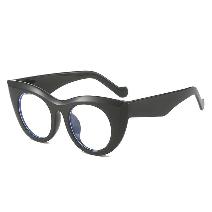Ladies Cat-Eye Sunglasses with Wide Frame and UV Protection Kalsten