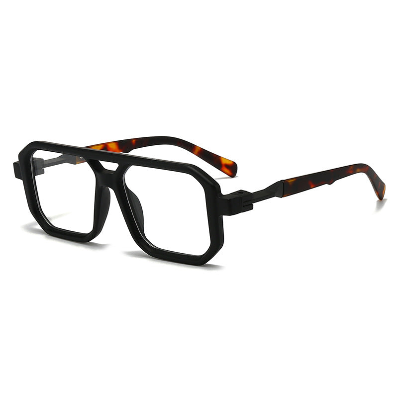 Ladies stylish oversized sunglasses with geometric frame Kalsten