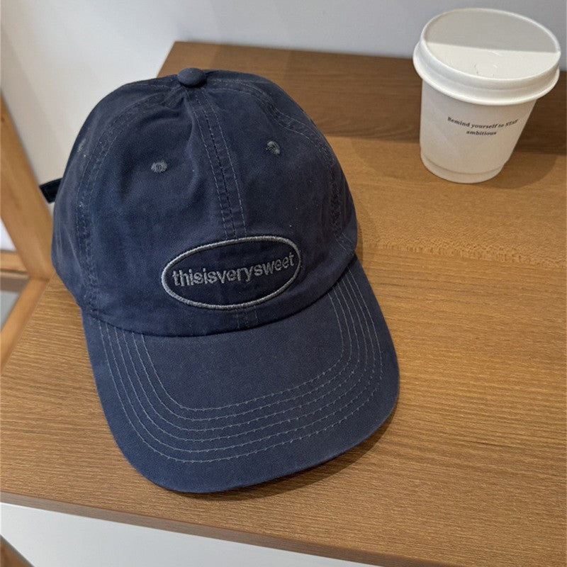 Men's Casual Distressed Cotton Baseball Cap Kalsten