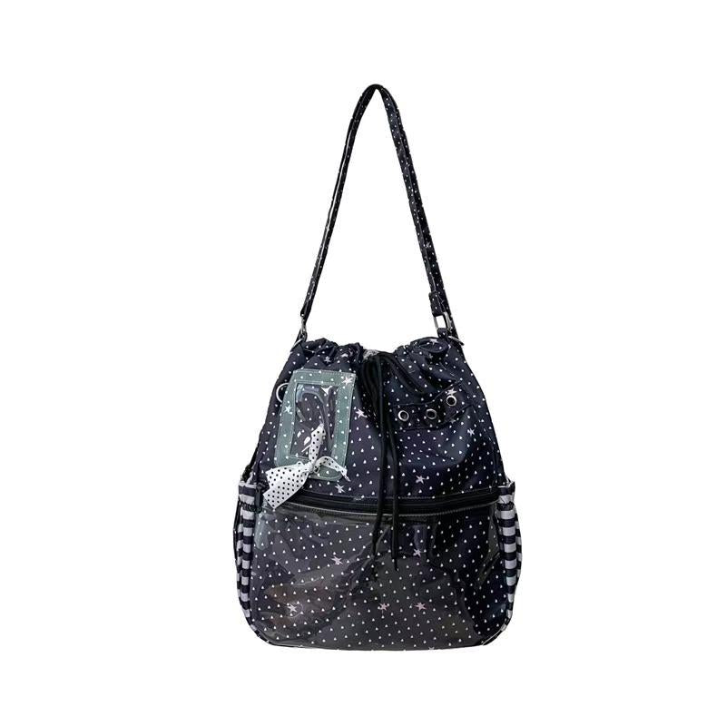 Elegant Drawstring Shoulder Bag Kalsten