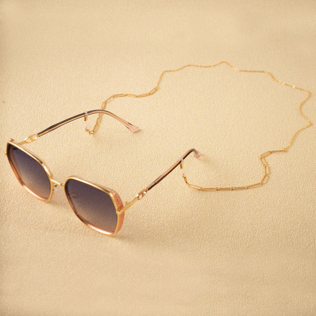 Elegant Paperclip Style Eyewear Chain Kalsten