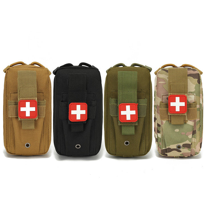 tactical MOLLE first aid pouch heavy-duty nylon drainage grommet organizer Kalsten