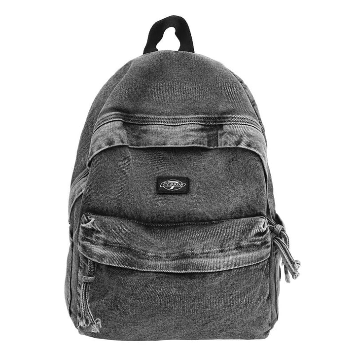 Casual Denim School Backpack Kalsten