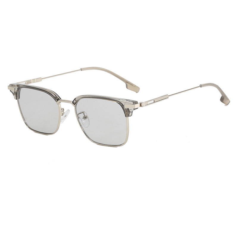 Women's square sunglasses with lightweight metal frame and wide temples Kalsten