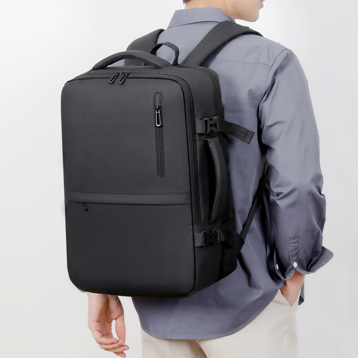 Stylish backpack with laptop compartment and ergonomic shoulder straps Kalsten