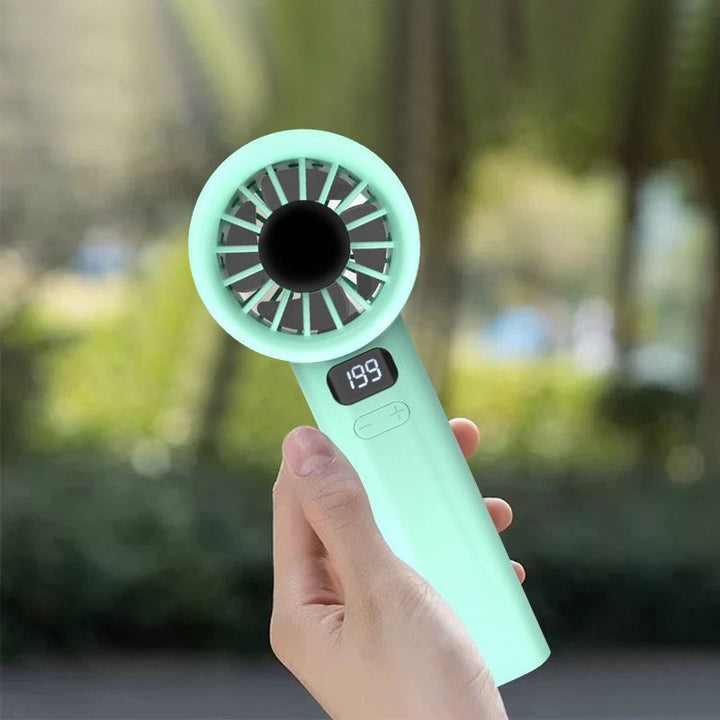Ladies portable mini fan with smart display Kalsten