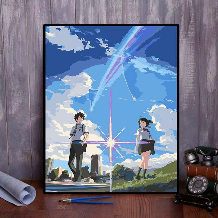 Anime-Inspired Scenic Artwork Print Kalsten