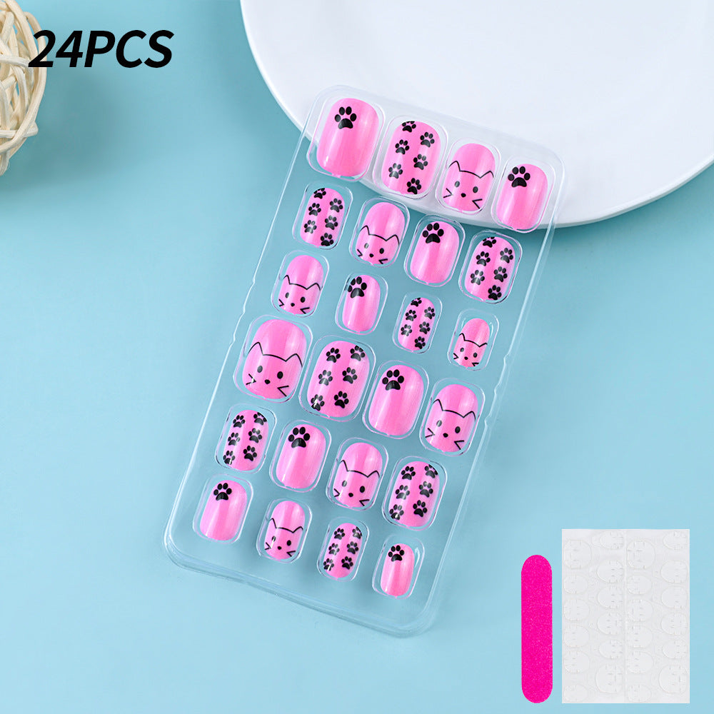 Themed Summer Beach Nail Art Press-On Nails Kalsten