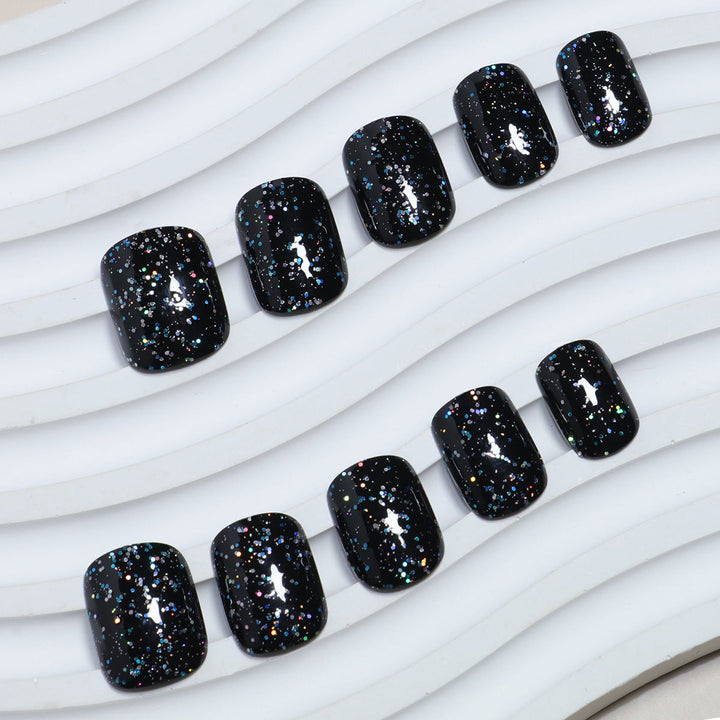 Sparkling Glitter Press-On Nails Kalsten