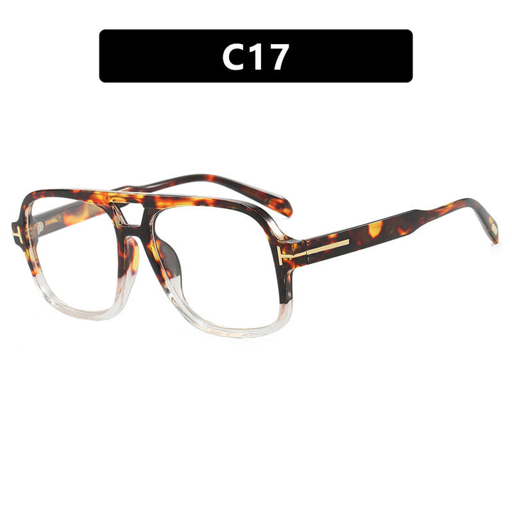 Women's trendy sunglasses with square frame and polarizing yellow lenses Kalsten