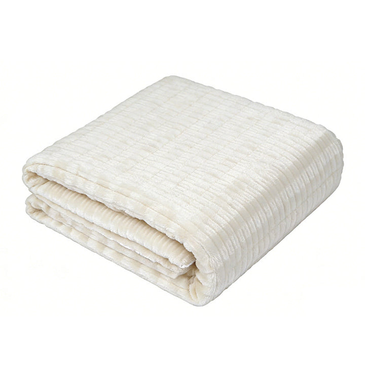 Women Cozy Structured Fleece Blanket Kalsten