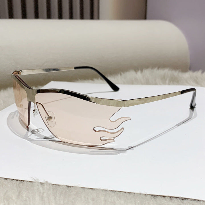 Ladies trendy sunglasses with innovative flame frame Kalsten