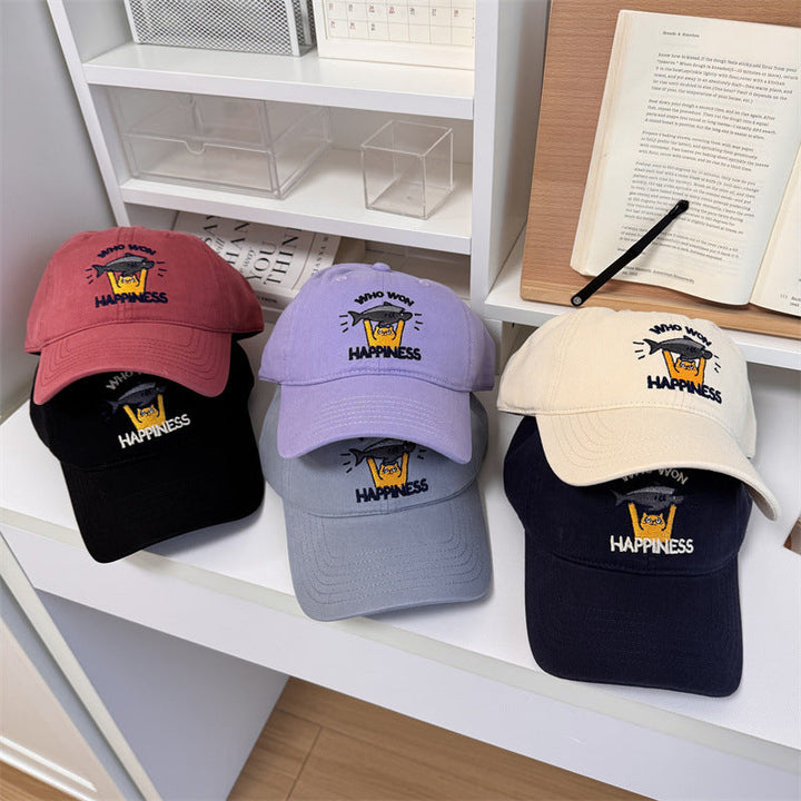 Women's Playful Embroidered Adjustable Baseball Cap Kalsten