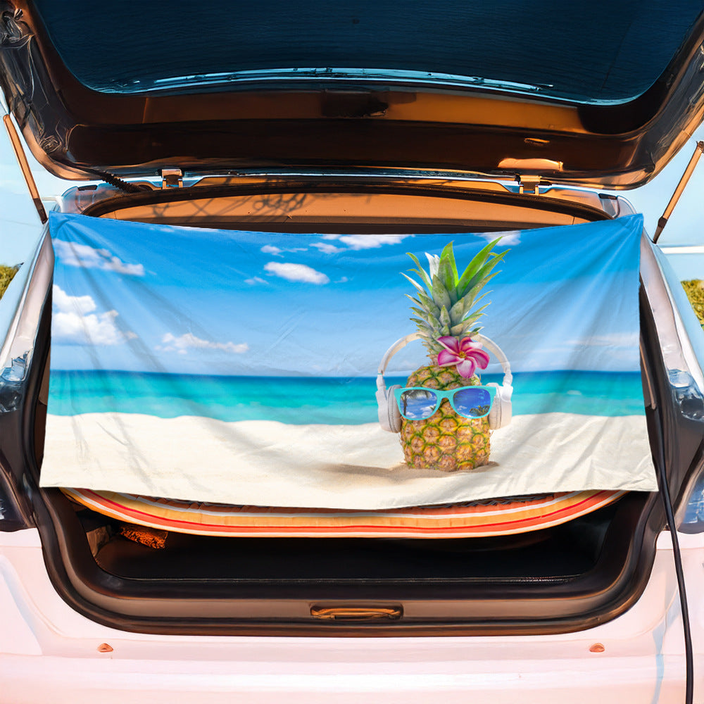 Luggage protection cover with maritime shell design Kalsten