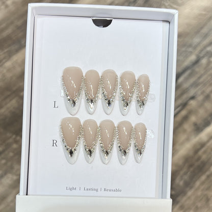 Reusable Press-On Nail Set Acalora