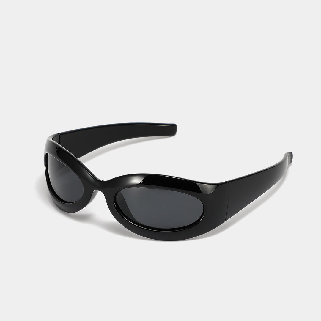 Women's fashionable retro sunglasses in trendy oval design Kalsten