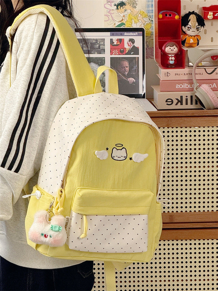 Cute Animated Character School Backpack