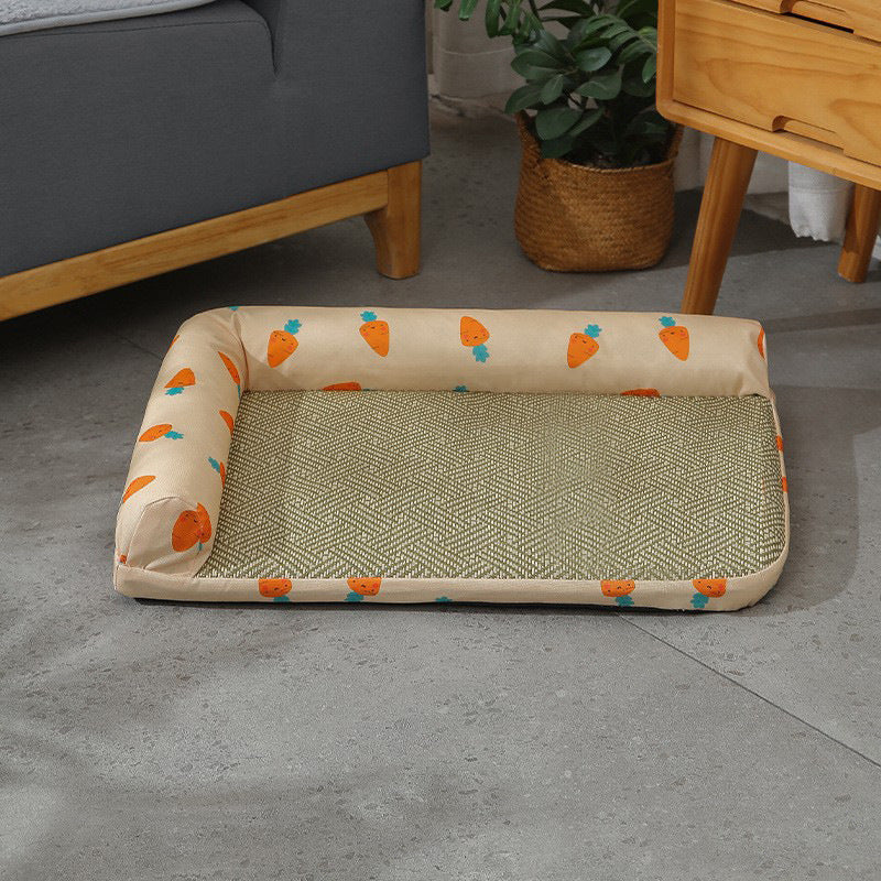 Women Cozy and Stylish Pet Bed with Elevated Edges Kalsten