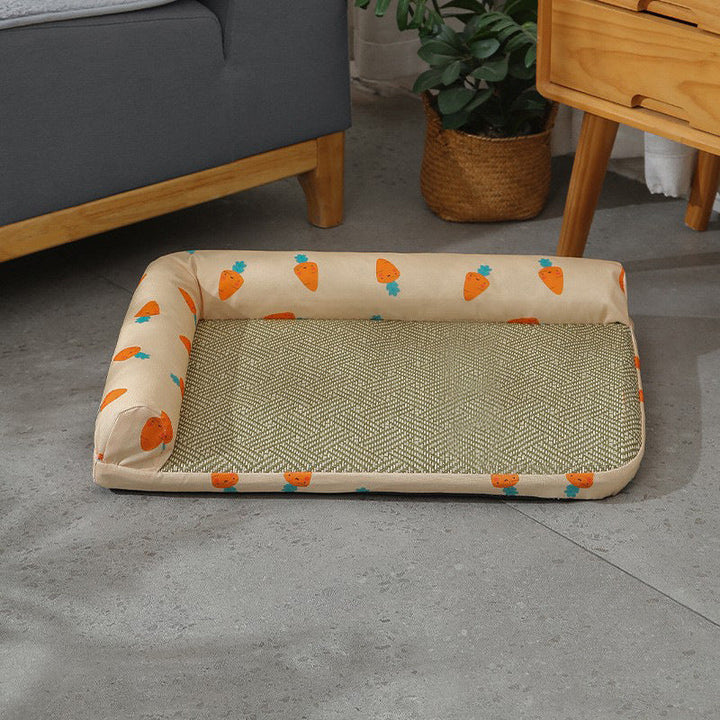 Women Cozy and Stylish Pet Bed with Elevated Edges Kalsten