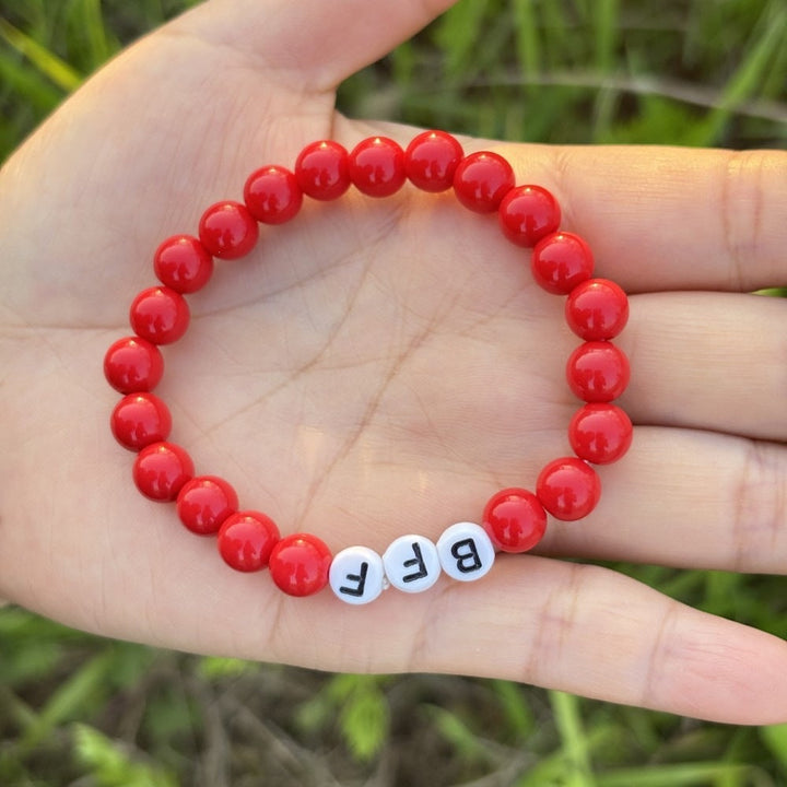Friendship bracelet made of pastel beads Kalsten