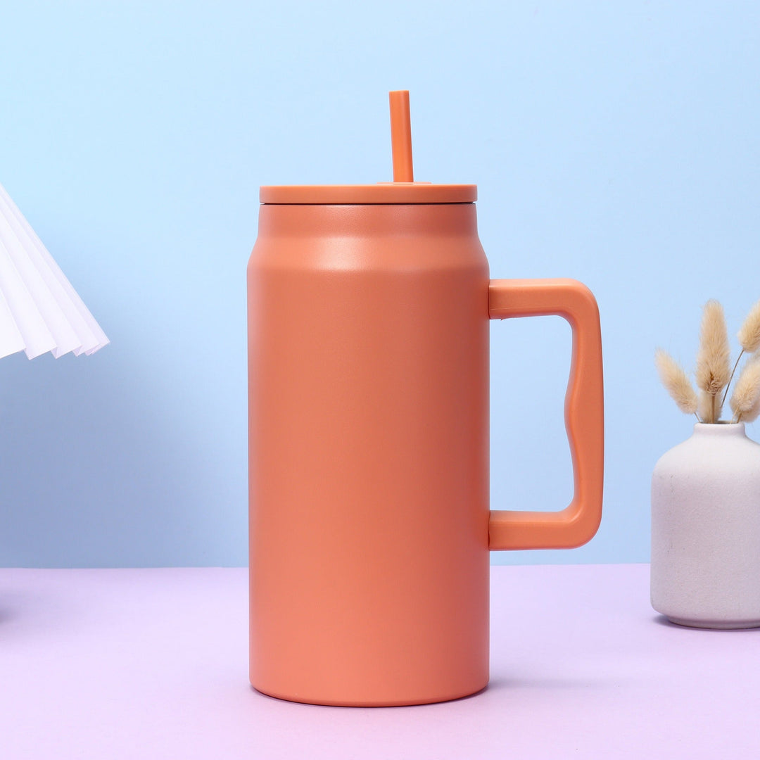 Ladies stylish insulated cup with removable straw Kalsten