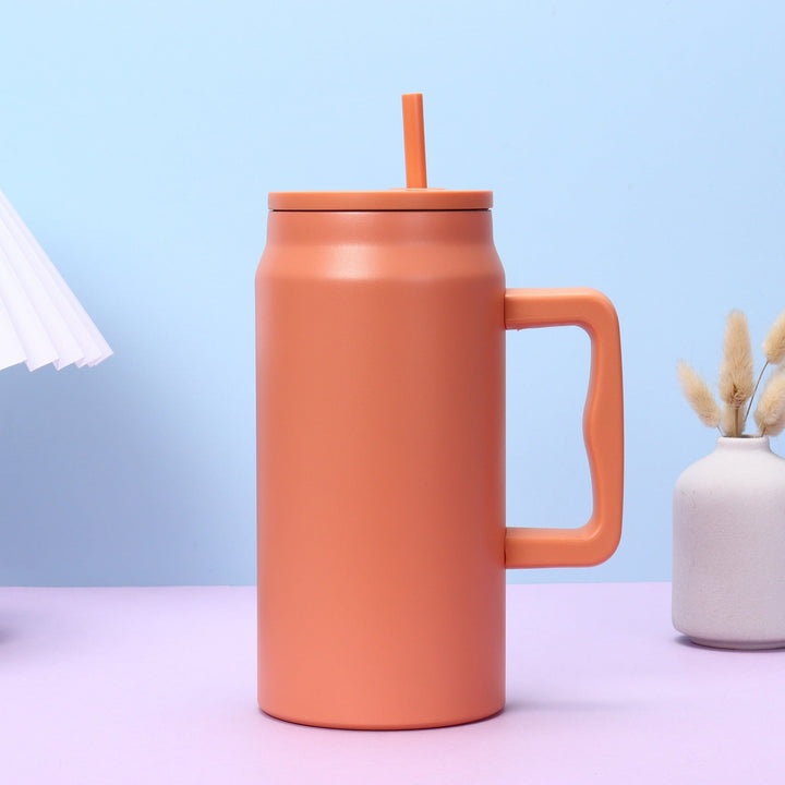 Ladies stylish insulated cup with removable straw Kalsten