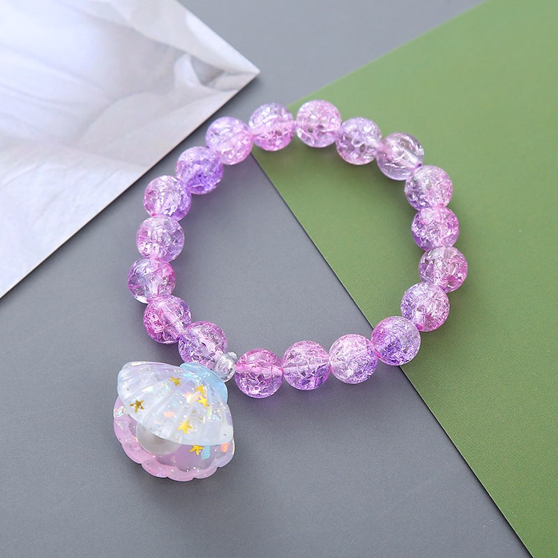 Playful bracelet with shell pendant Kalsten