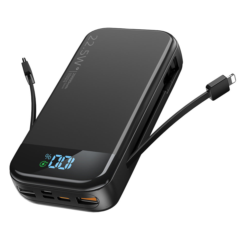 Powerbank with Integrated Digital Charging Display and Multiple Fast Charging Function Kalsten