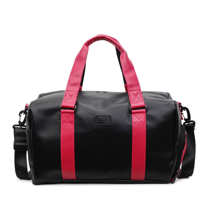 Sporty duffel bag with durable water-repellent material and versatile carrying options Kalsten