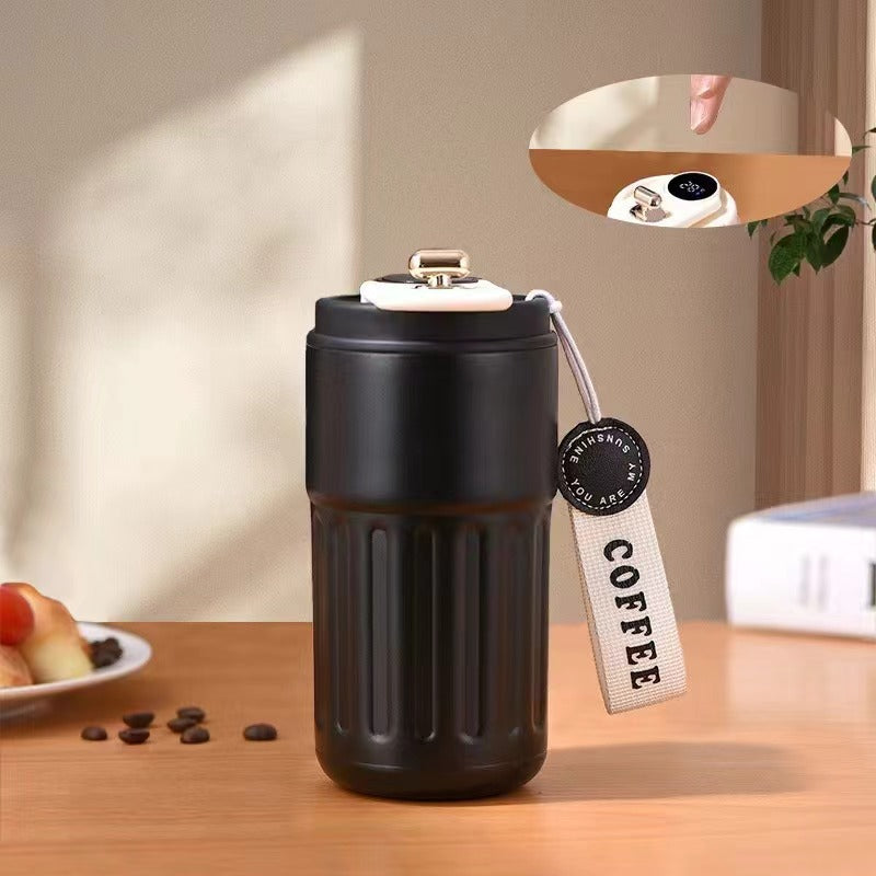 Unisex insulated coffee mug with practical lid Kalsten