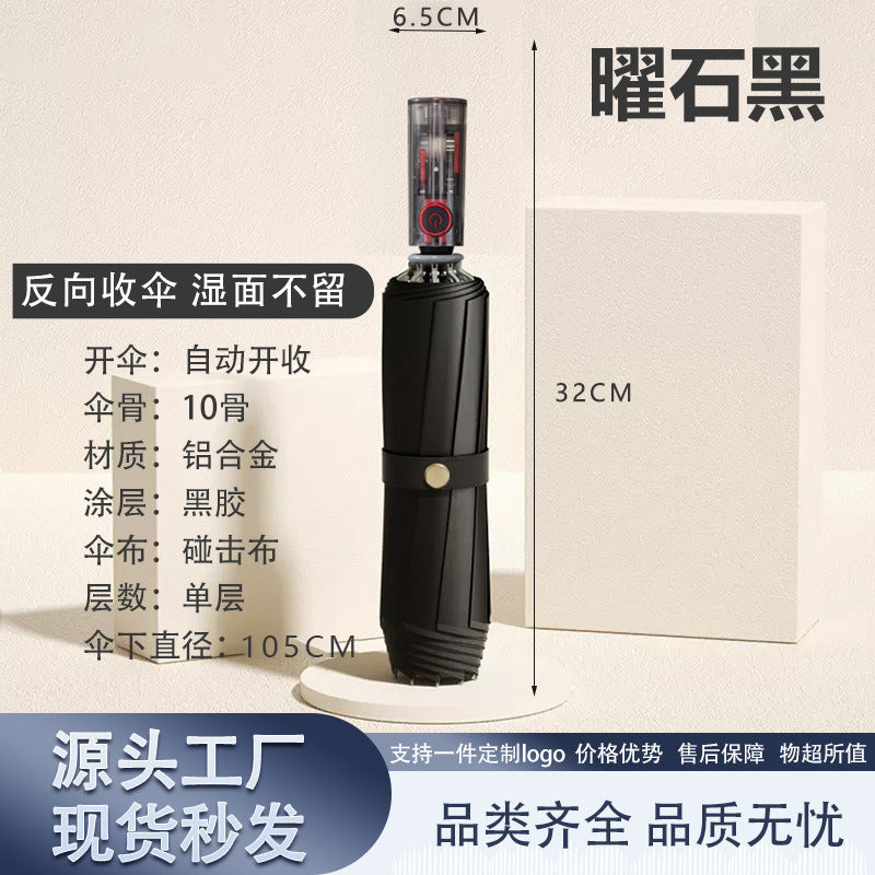 Women's Automatic Windproof Folding Umbrella Kalsten