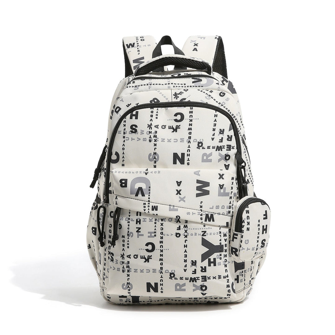 Graphic Print Multi-Compartment Backpack